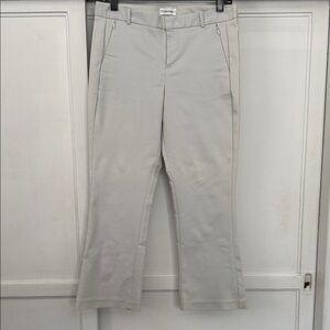 Calvin Klein Light Gray Dress Pants with Zip Pockets